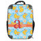 Rubber Duckies & Flowers 18" Hard Shell Backpacks - FRONT