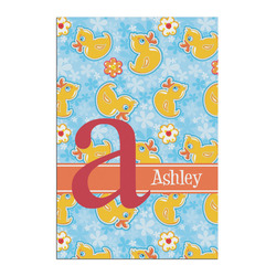Rubber Duckies & Flowers Posters - Matte - 20x30 (Personalized)