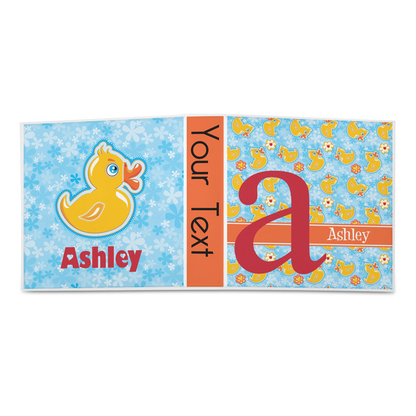 Rubber Duckies & Flowers 3-Ring Binder Approval- 2in