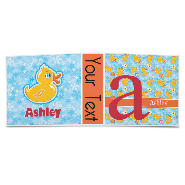 Rubber Duckies & Flowers 3-Ring Binder Approval- 3in