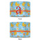 Rubber Duckies & Flowers 8" Drum Lampshade - APPROVAL (Fabric)