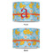Rubber Duckies & Flowers 8" Drum Lampshade - APPROVAL (Poly Film)