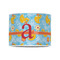 Rubber Duckies & Flowers 8" Drum Lampshade - FRONT (Poly Film)