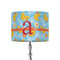 Rubber Duckies & Flowers 8" Drum Lamp Shade - Fabric (Personalized)