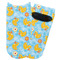 Rubber Duckies & Flowers Adult Ankle Socks