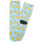 Rubber Duckies & Flowers Adult Crew Socks