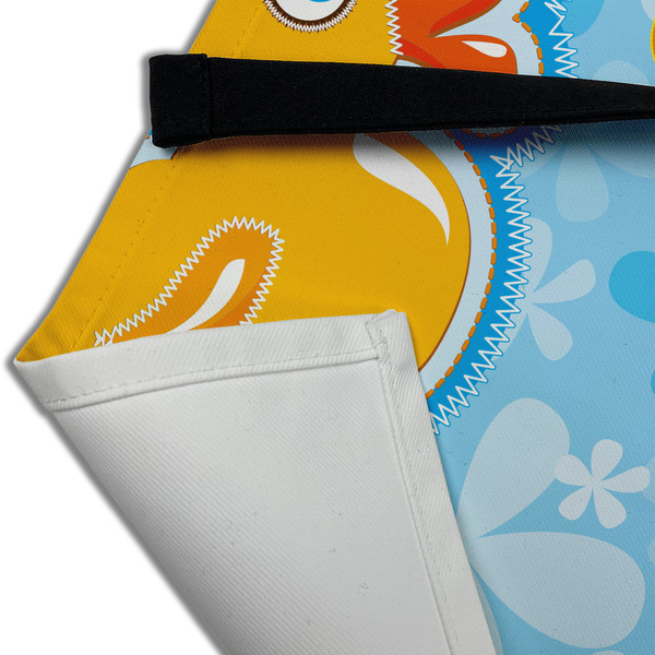 Rubber Duckies & Flowers Apron - (Detail)