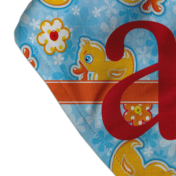 Rubber Duckies & Flowers Bandana Detail