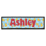 Rubber Duckies & Flowers Bar Mat (Personalized)