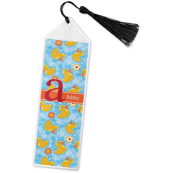 Custom Rubber Duckies & Flowers Book Mark w/Tassel (Personalized)