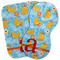 Rubber Duckies & Flowers Burp Cloth (Personalized)