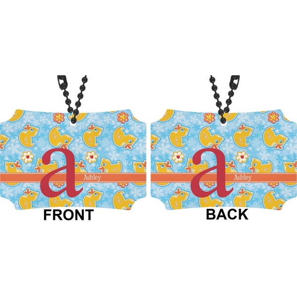 Rubber Duckies & Flowers Car Ornament - Berlin (Approval)