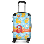 Rubber Duckies & Flowers Suitcase (Personalized)