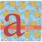 Rubber Duckies & Flowers Ceramic Tile Hot Pad (Personalized)