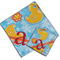 Rubber Duckies & Flowers Cloth Napkins - Personalized Lunch & Dinner (PARENT MAIN)