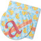Rubber Duckies & Flowers Coasters Rubber Back - Main