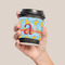 Rubber Duckies & Flowers Coffee Cup Sleeve - LIFESTYLE