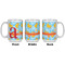 Rubber Duckies & Flowers Coffee Mug - 15 oz - White APPROVAL