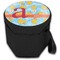 Rubber Duckies & Flowers Collapsible Personalized Cooler & Seat (Closed)
