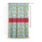 Rubber Duckies & Flowers Curtain With Window and Rod