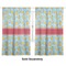 Rubber Duckies & Flowers Curtains
