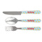 Rubber Duckies & Flowers Cutlery Set (Personalized)