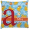 Rubber Duckies & Flowers Decorative Pillow Case (Personalized)