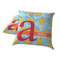 Rubber Duckies & Flowers Decorative Pillow Case - TWO