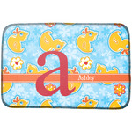 Rubber Duckies & Flowers Dish Drying Mat (Personalized)