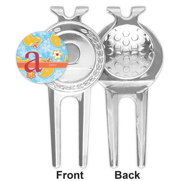 Rubber Duckies & Flowers Divot Tool - Second
