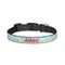 Rubber Duckies & Flowers Dog Collar - Small - Front