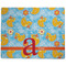 Rubber Duckies & Flowers Dog Food Mat - Large without Bowls
