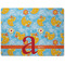 Rubber Duckies & Flowers Dog Food Mat - Medium without bowls