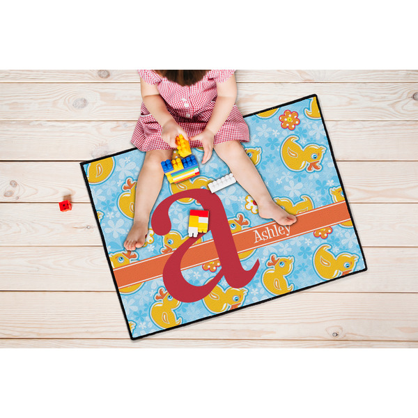 Rubber Duckies & Flowers Door Mats - LIFESTYLE kid
