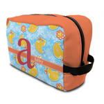 Rubber Duckies & Flowers Toiletry Bag / Dopp Kit (Personalized)