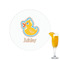 Rubber Duckies & Flowers Drink Topper - Small - Single with Drink
