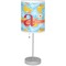 Rubber Duckies & Flowers Lamp with Drum Shade (Personalized)