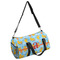 Rubber Duckies & Flowers Duffle bag with side mesh pocket
