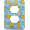 Rubber Duckies & Flowers Electric Outlet Plate