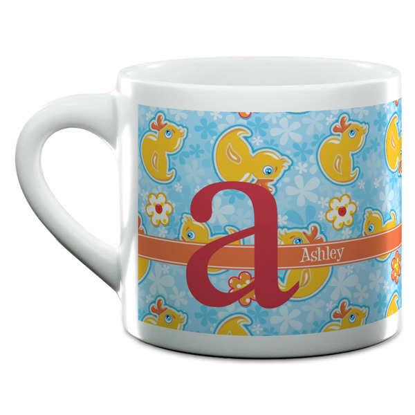 Rubber Duckies & Flowers Espresso Cup - 6oz (Double Shot) (MAIN)