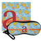 Rubber Duckies & Flowers Eyeglass Case & Cloth Set
