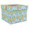 Rubber Duckies & Flowers Gift Boxes with Lid - Canvas Wrapped - XX-Large - Front/Main