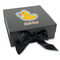Rubber Duckies & Flowers Gift Boxes with Magnetic Lid - Black - Front (angle)
