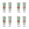Rubber Duckies & Flowers Glass Shot Glass - 2 oz - Set of 4 - APPROVAL