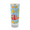Rubber Duckies & Flowers Glass Shot Glass - 2oz - FRONT