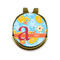 Rubber Duckies & Flowers Golf Ball Hat Marker Hat Clip - Front & Back