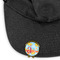 Rubber Duckies & Flowers Golf Ball Marker Hat Clip - Main - GOLD