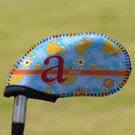 Rubber Duckies & Flowers Golf Club Iron Cover (Personalized)
