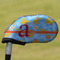 Rubber Duckies & Flowers Golf Club Iron Cover (Personalized)
