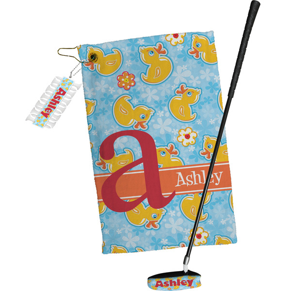 Rubber Duckies & Flowers Golf Gift Kit (Full Print)